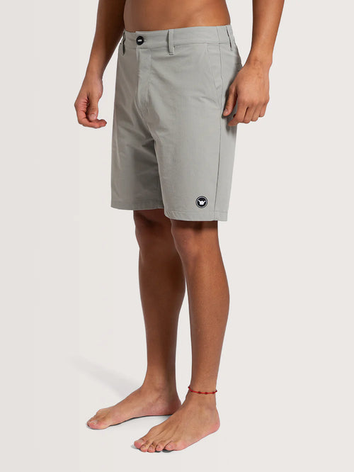 Bermuda Híbrida Cinza Hang Loose Nosew