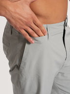 Bermuda Híbrida Cinza Hang Loose Nosew