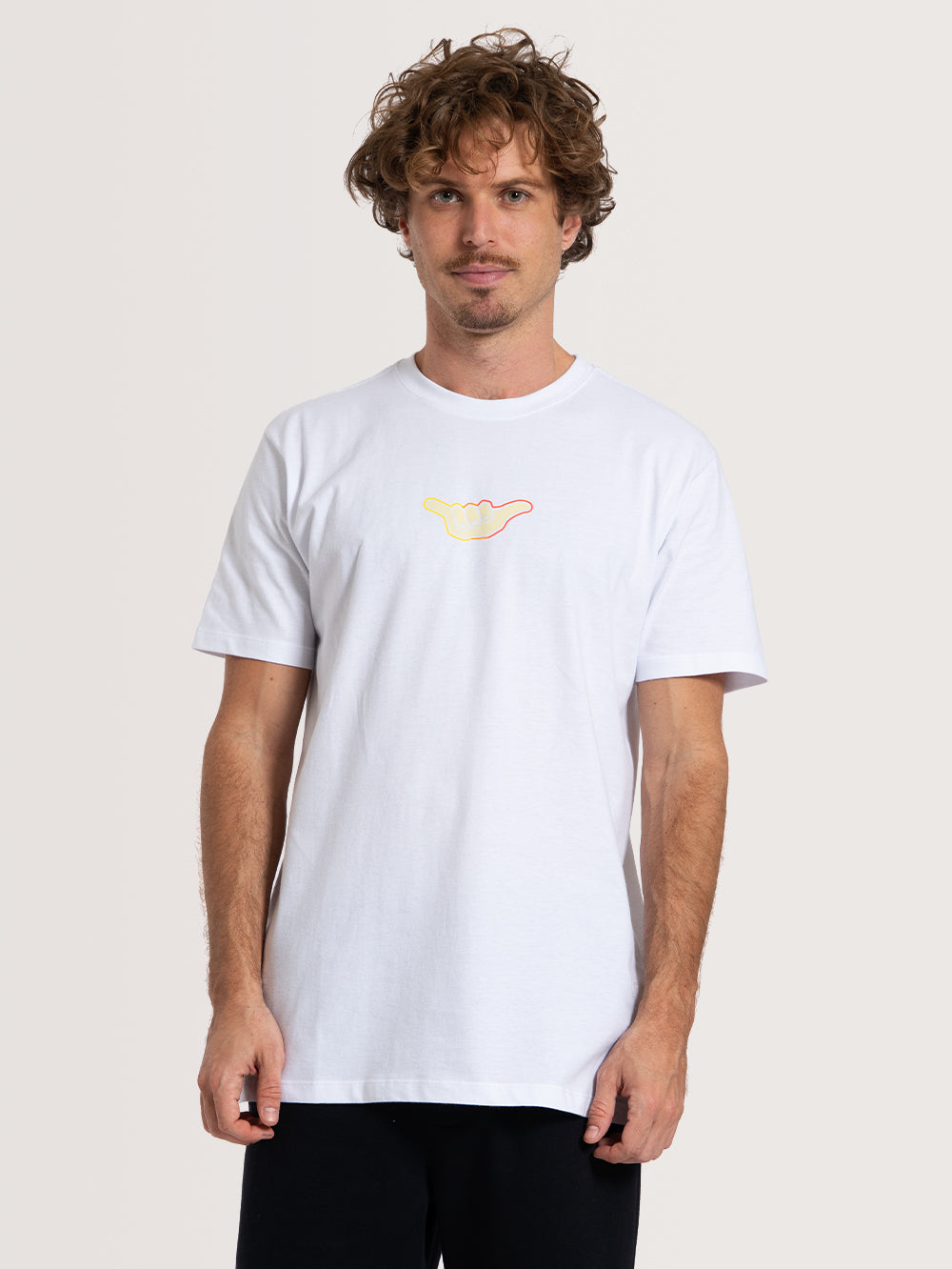 Camiseta Hang Loose SunSet Branca