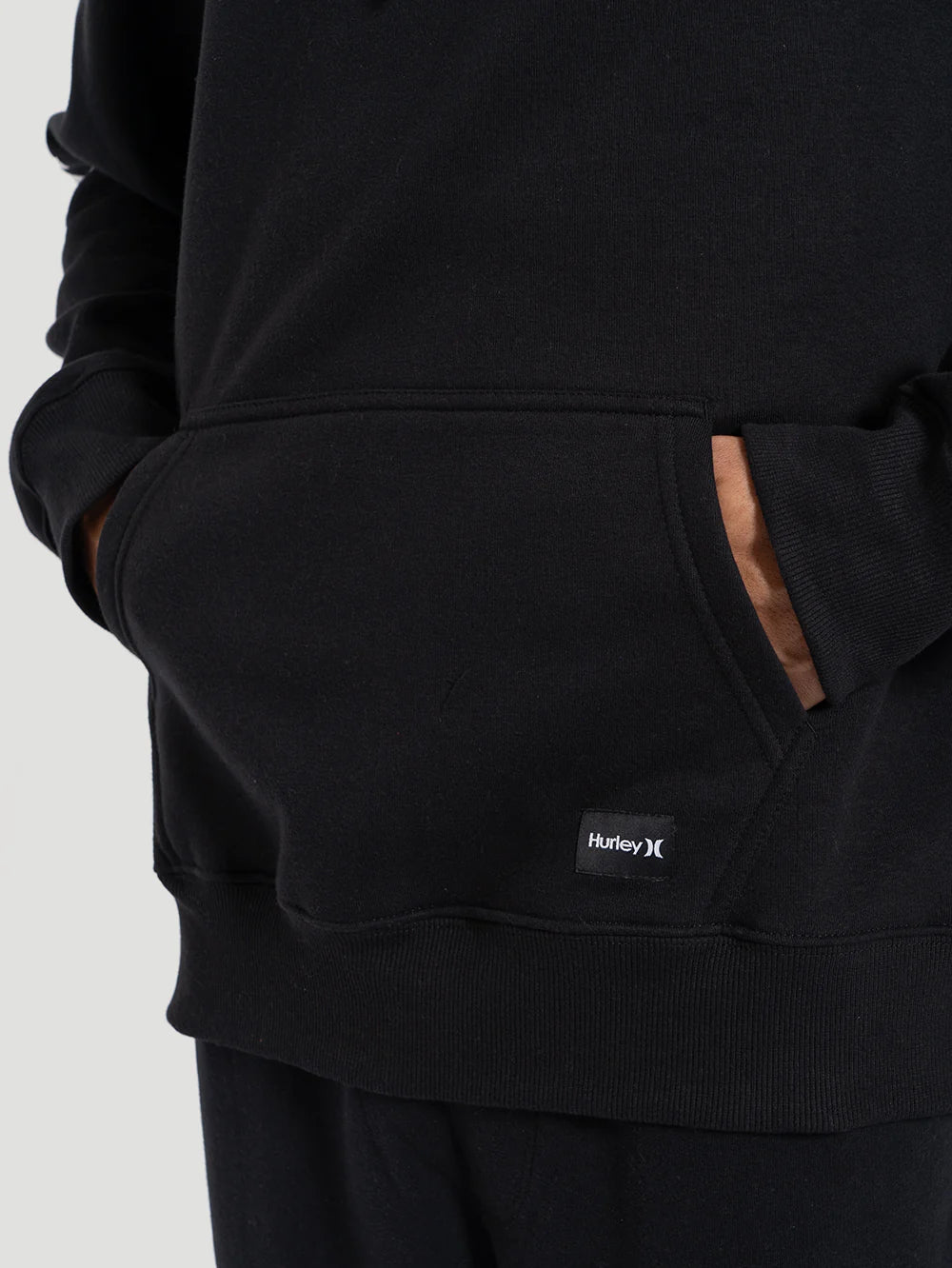 Moletom Canguru Hurley x Shibuya Escama Preto