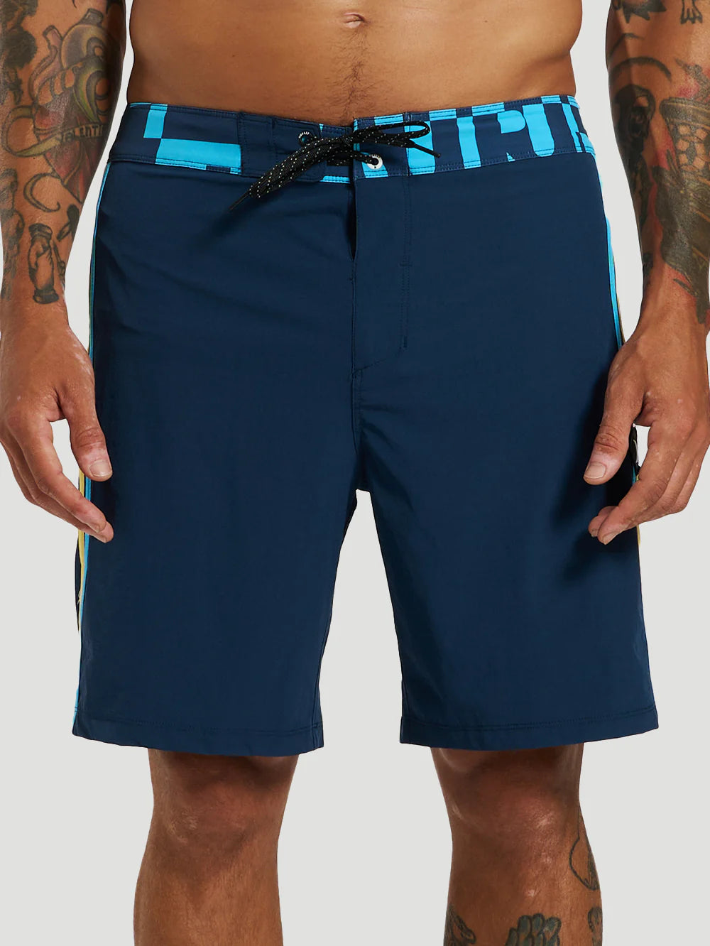 Boardshorts 19,5 Azul Hurley Half Letters