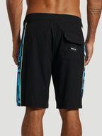 Boardshorts Preto Hurley Side Half Letters