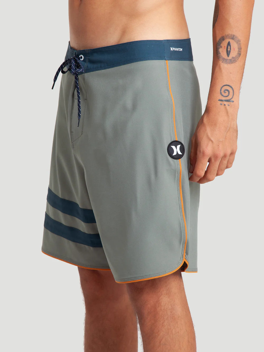 BOARDSHORT HURLEY PHANTOM ECO BLOCK PARTY SOLID18” OLIVA
