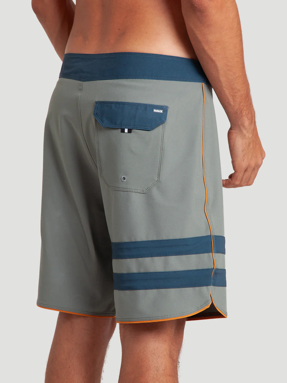 BOARDSHORT HURLEY PHANTOM ECO BLOCK PARTY SOLID18” OLIVA