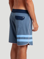 BOARDSHORT HURLEY PHANTOM ECO BLOCK PARTY SOLID18” AZUL
