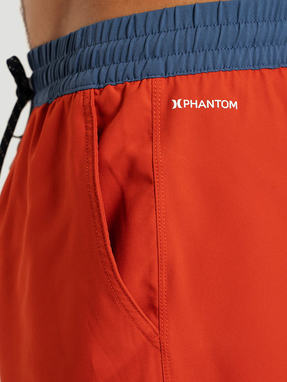 SHORT HURLEY PHANTOM VERMELHO 17 ECO BLOCK PARTY