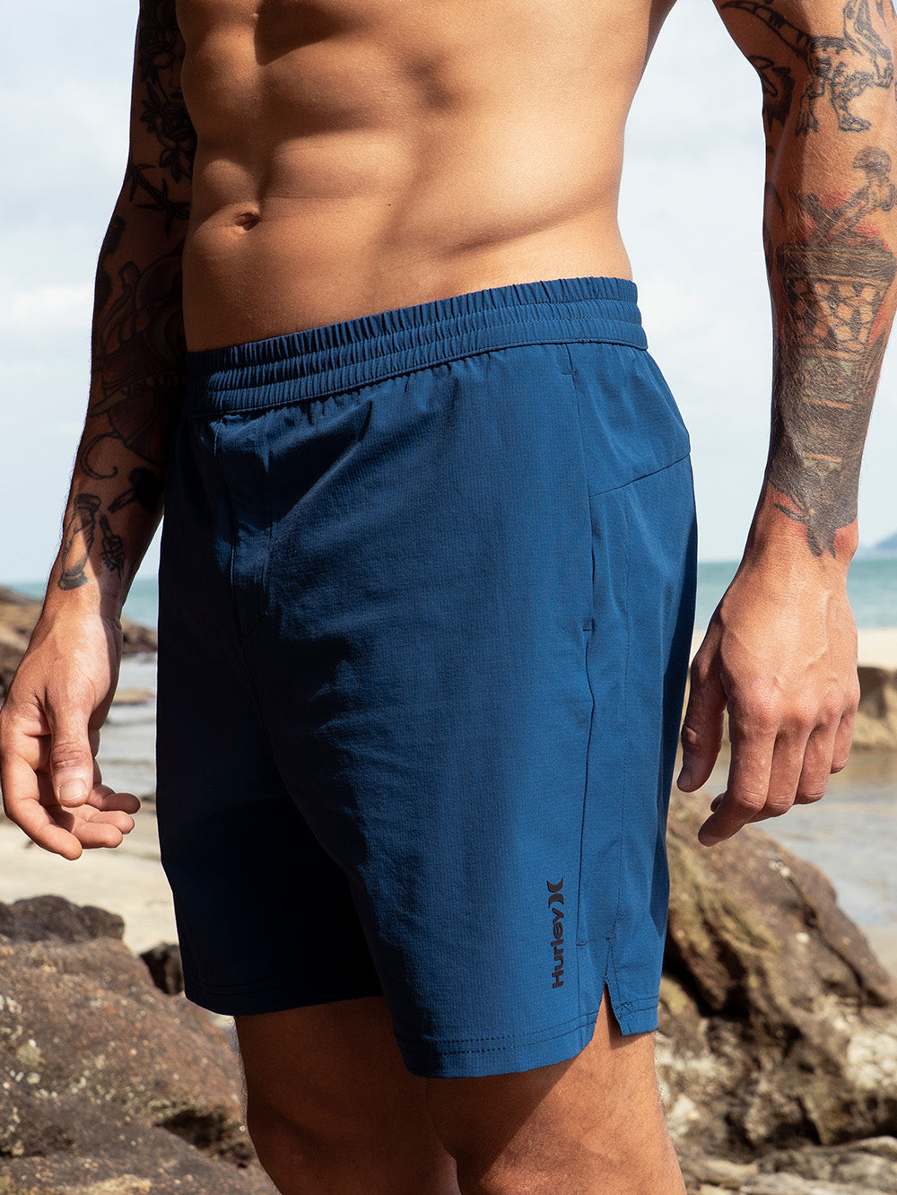 Shorts Volley Azul Hurley Alpha
