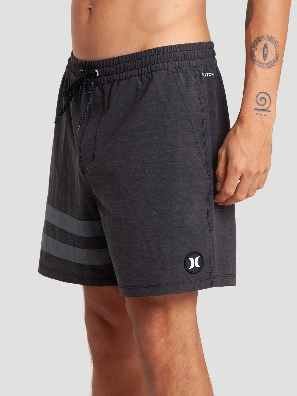 Short Hurley Elástico Phantom Block Partty Black
