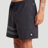 Short Hurley Elástico Phantom Block Partty Black