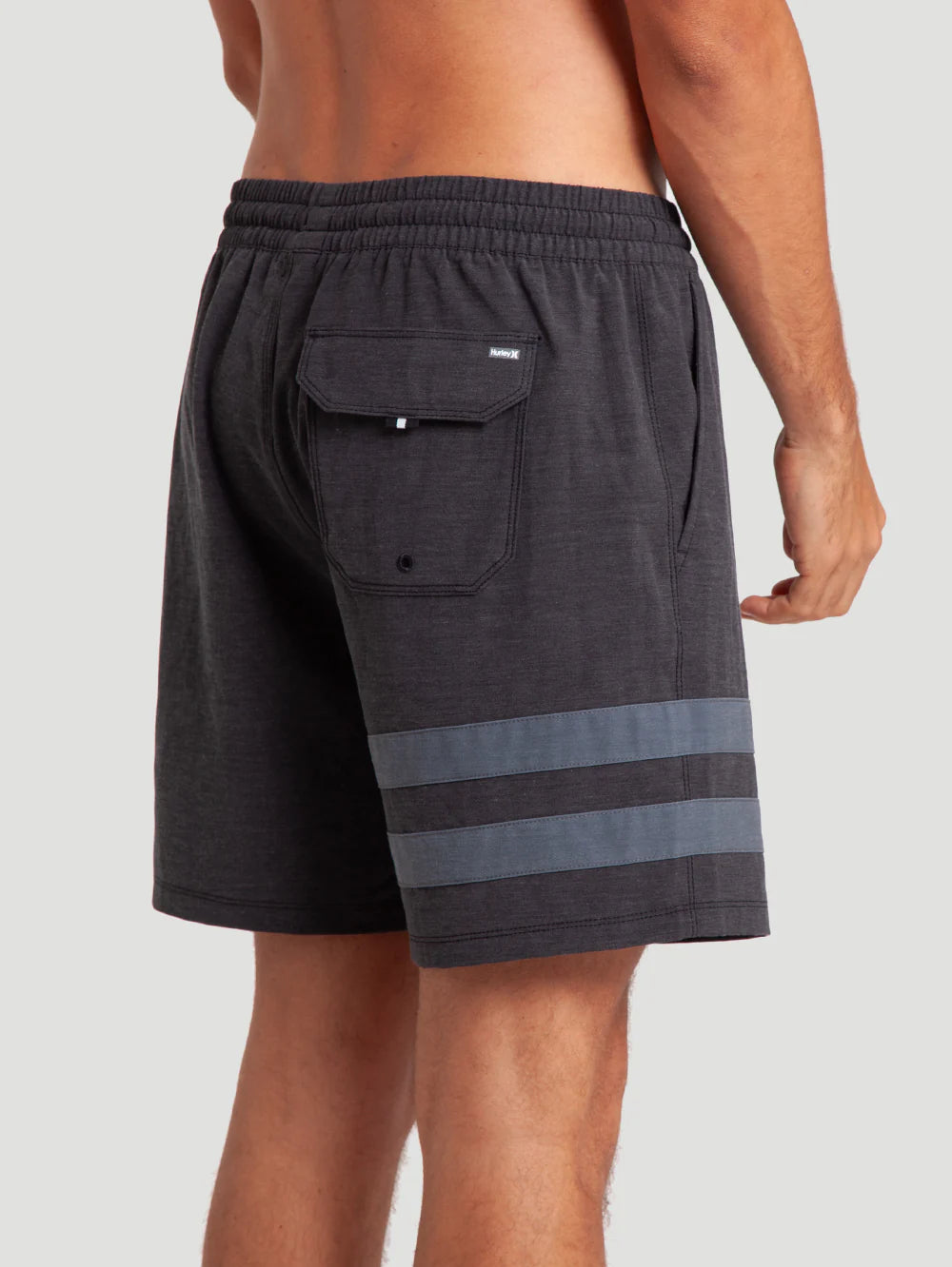 Short Hurley Elástico Phantom Block Partty Black