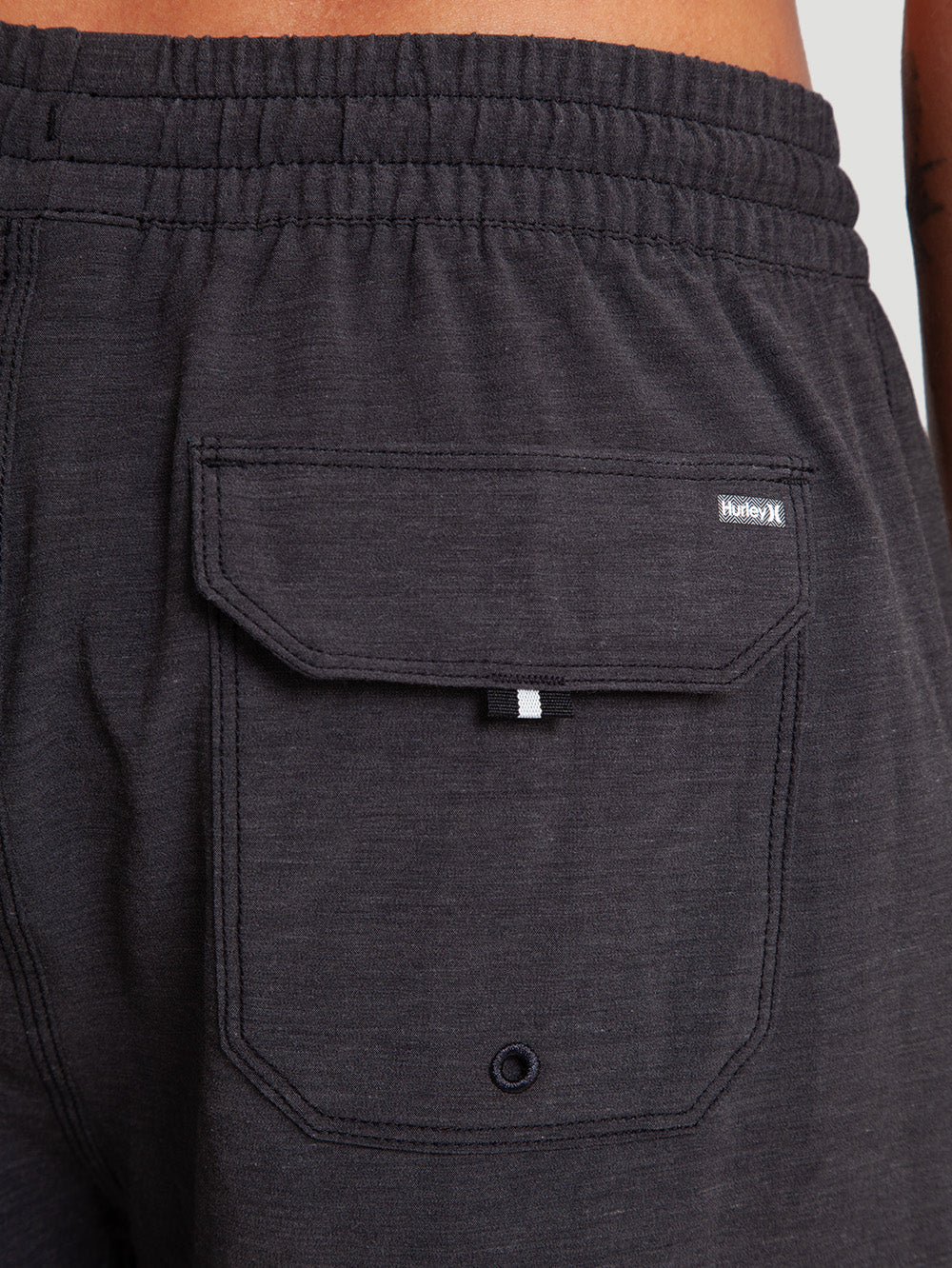 Short Hurley Elástico Phantom Block Partty Black
