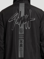 Jaqueta Windbreaker Hurley x Shibuya Signature Stripe Preto