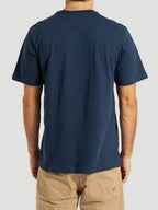 Camiseta Manga Curta Azul Marinho Hurley Flame