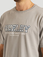 Camiseta Manga Curta Cinza Hurley Bones