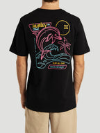 Camiseta Manga Curta Preta Hurley All Night
