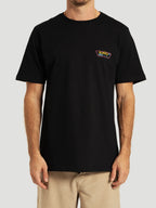 Camiseta Manga Curta Preta Hurley All Night