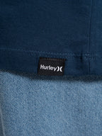 Camiseta Manga Curta Hurley O&O Solid Azul Marinho