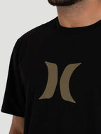 Camiseta Silk Hurley Icon Preta