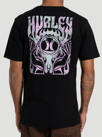 Camiseta Manga Curta Hurley Hands Preto