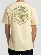 Camiseta Manga Curta Hurley Tiger Amarela