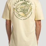 Camiseta Manga Curta Hurley Tiger Amarela