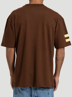 Camiseta Especial Hurley Block Party Max Fit Marron
