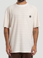 Camiseta Especial Hurley Texture Max Fit Areia