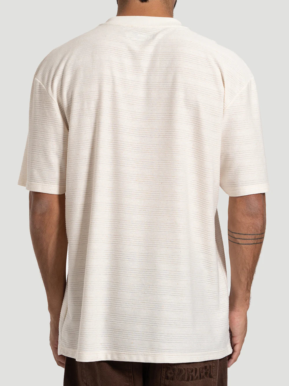 Camiseta Especial Hurley Texture Max Fit Areia