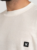 Camiseta Especial Hurley Texture Max Fit Areia