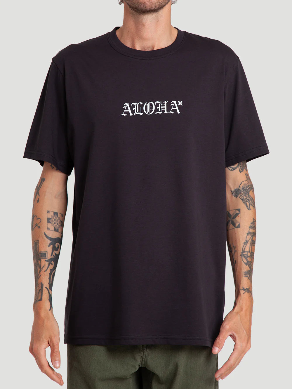 Camiseta Especial Hurley Aloha Preta