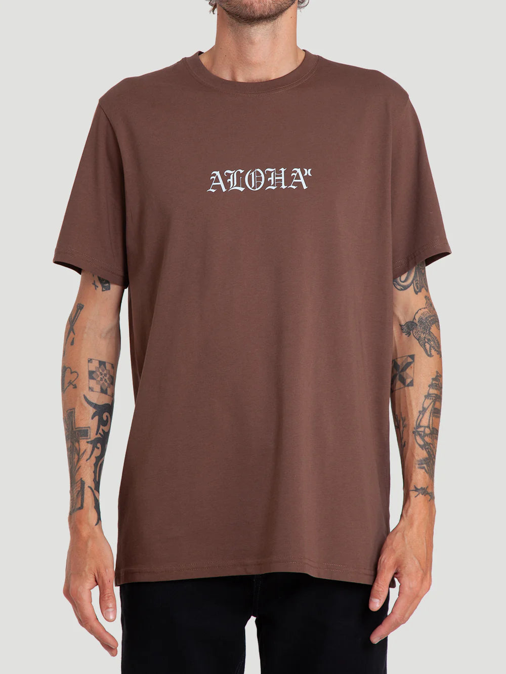 Camiseta Especial Hurley Aloha Marron