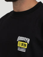 Camiseta Max Fit Hurley x Shibuya Escama Preta
