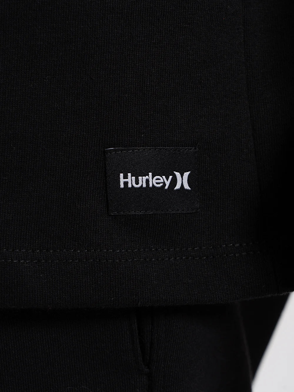 Camiseta Max Fit Hurley x Shibuya Signature Block Party Preta