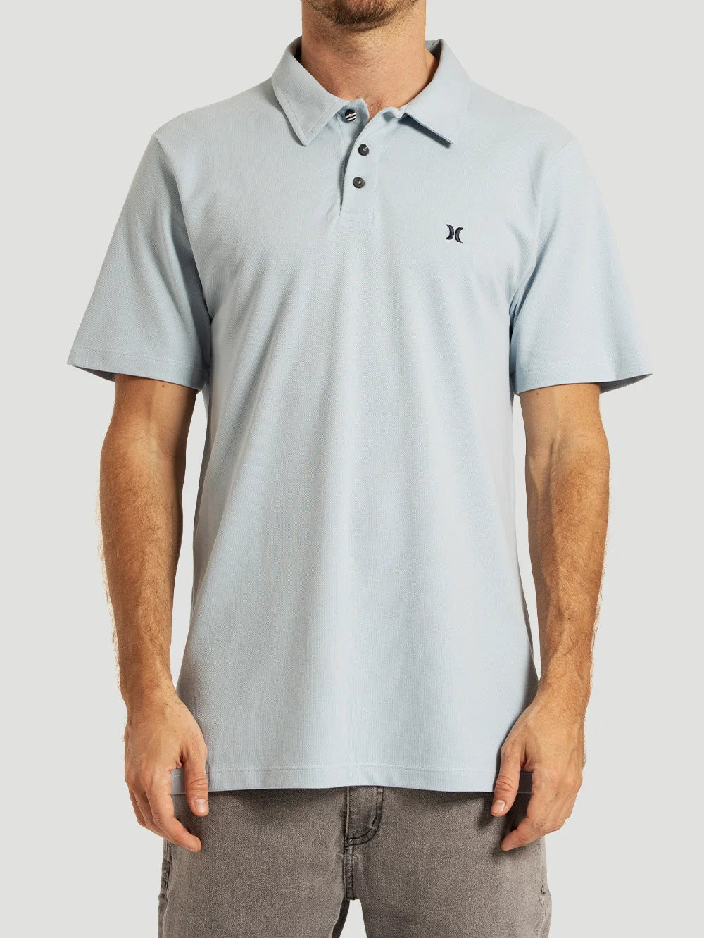 Camisa Polo Hurley Overload Bordado Icon Azul