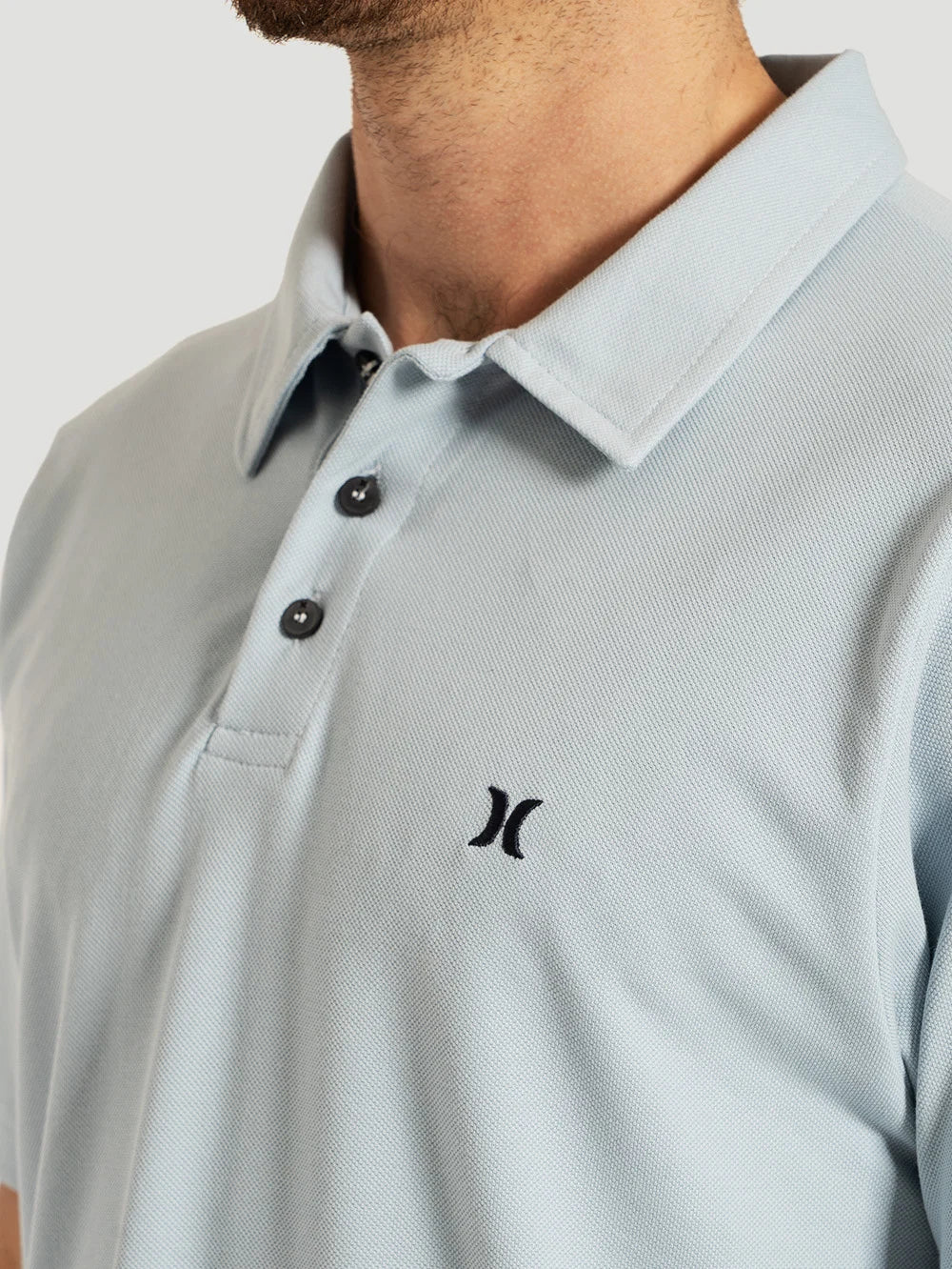 Camisa Polo Hurley Overload Bordado Icon Azul