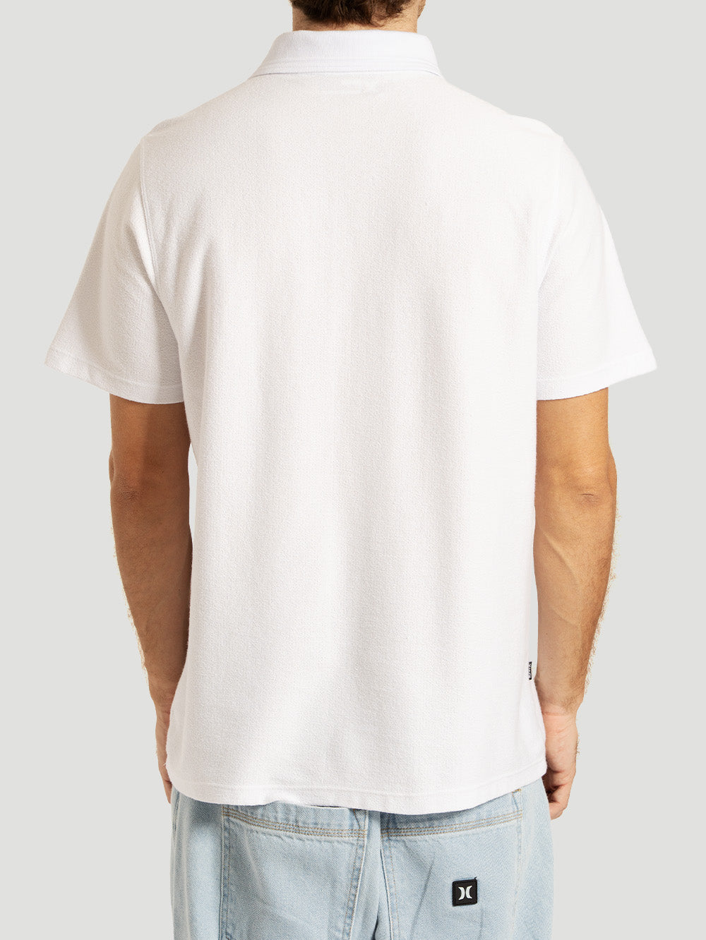 Camiseta Polo Branca Hurley Soft