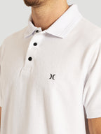 Camiseta Polo Branca Hurley Soft