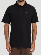 Camisa Polo Hurley Overload Bordado Icon Preta