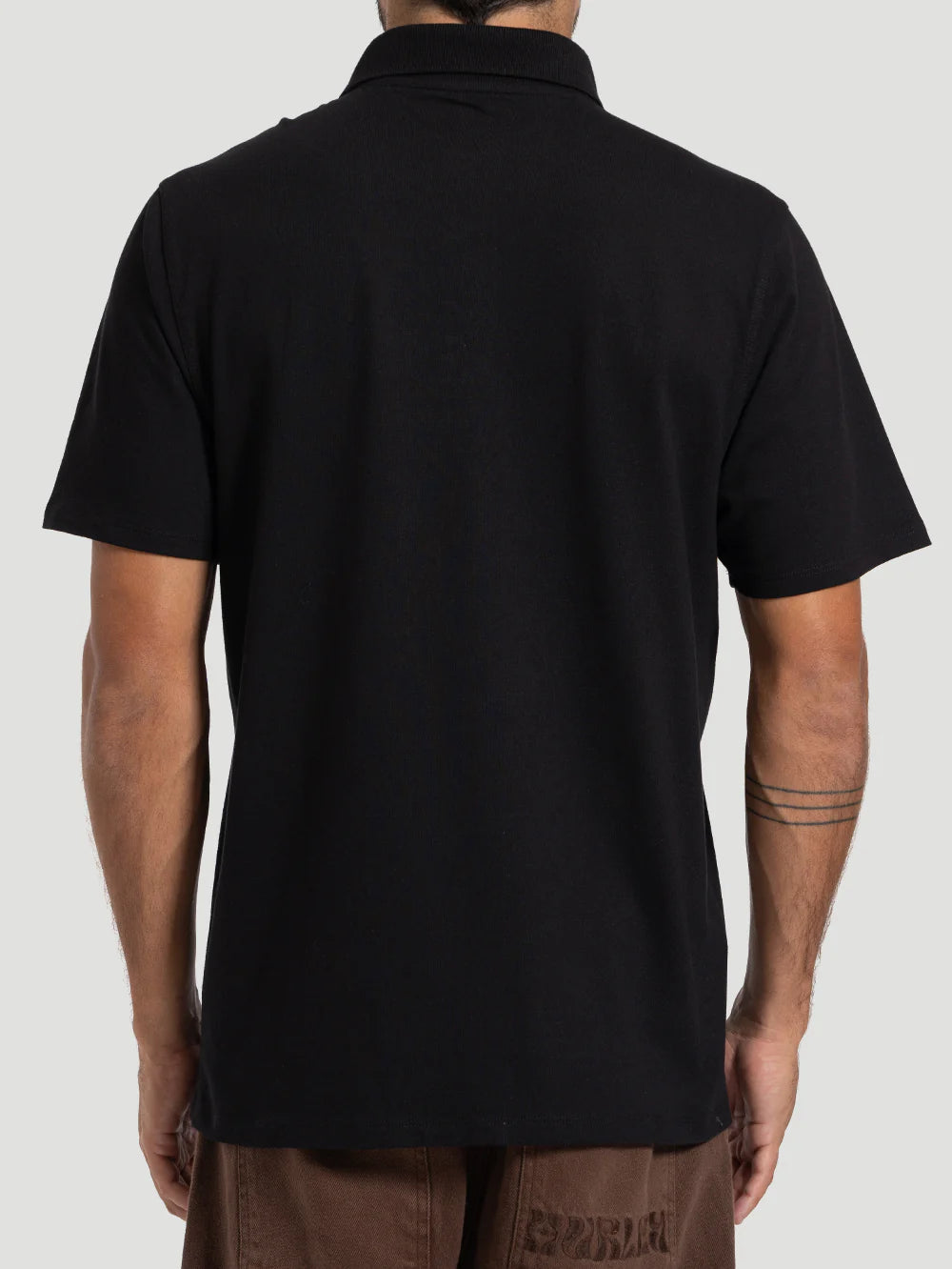 Camisa Polo Hurley Overload Bordado Icon Preta