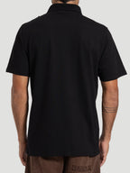 Camisa Polo Hurley Overload Bordado Icon Preta
