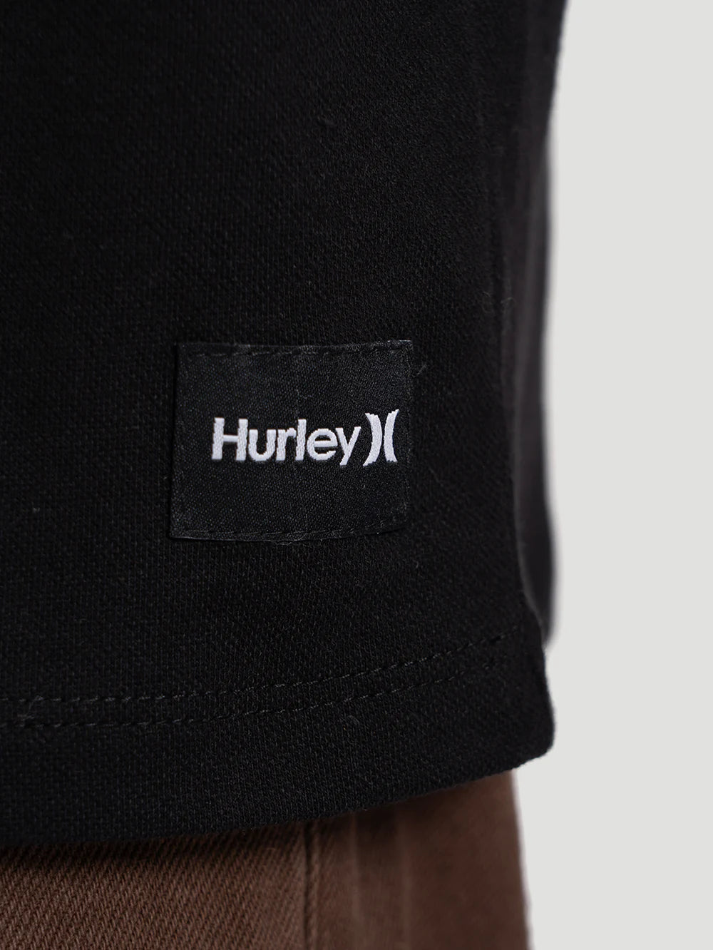 Camisa Polo Hurley Overload Bordado Icon Preta