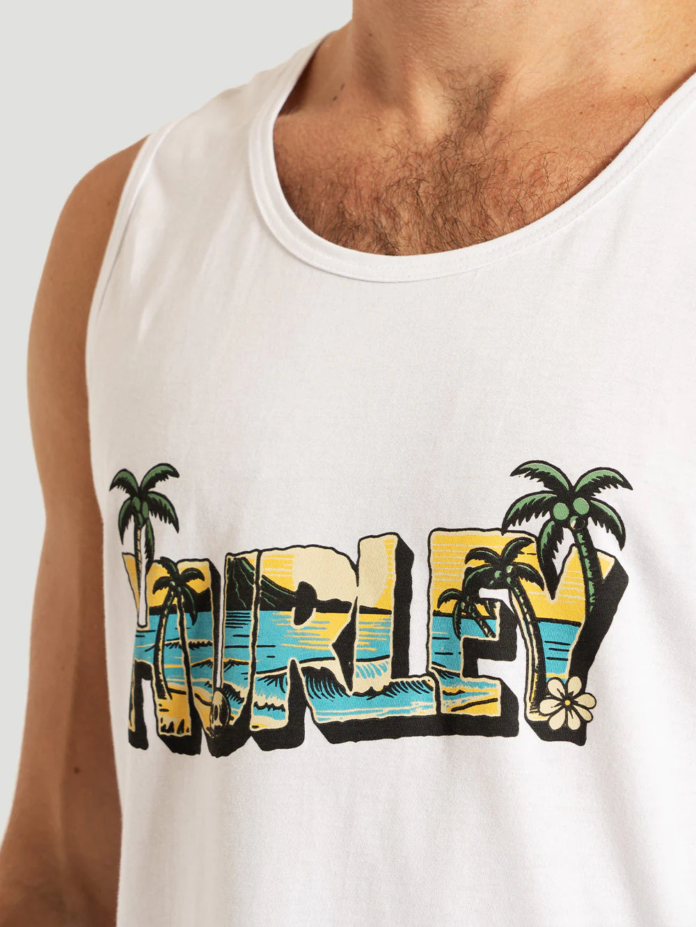 Regata Branca Hurley Beach