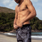 Shorts Volley Phantom Estampado 17 Hurley Eco Block Party