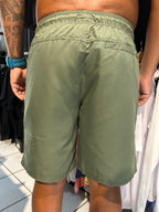 BERMUDA ÁGUA ABI WASHED VOLLEY BRAZIL DARK OLIVA