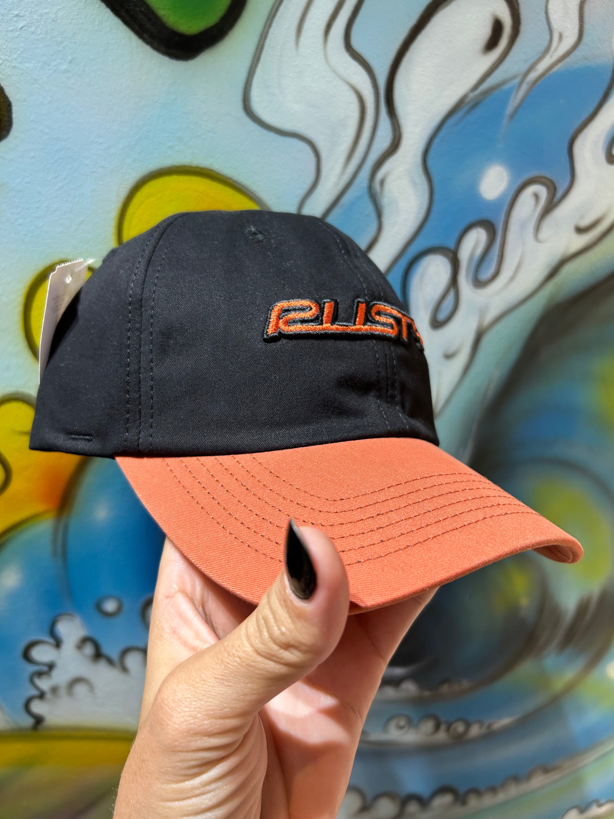 Boné Aba Curva Preto Rusty