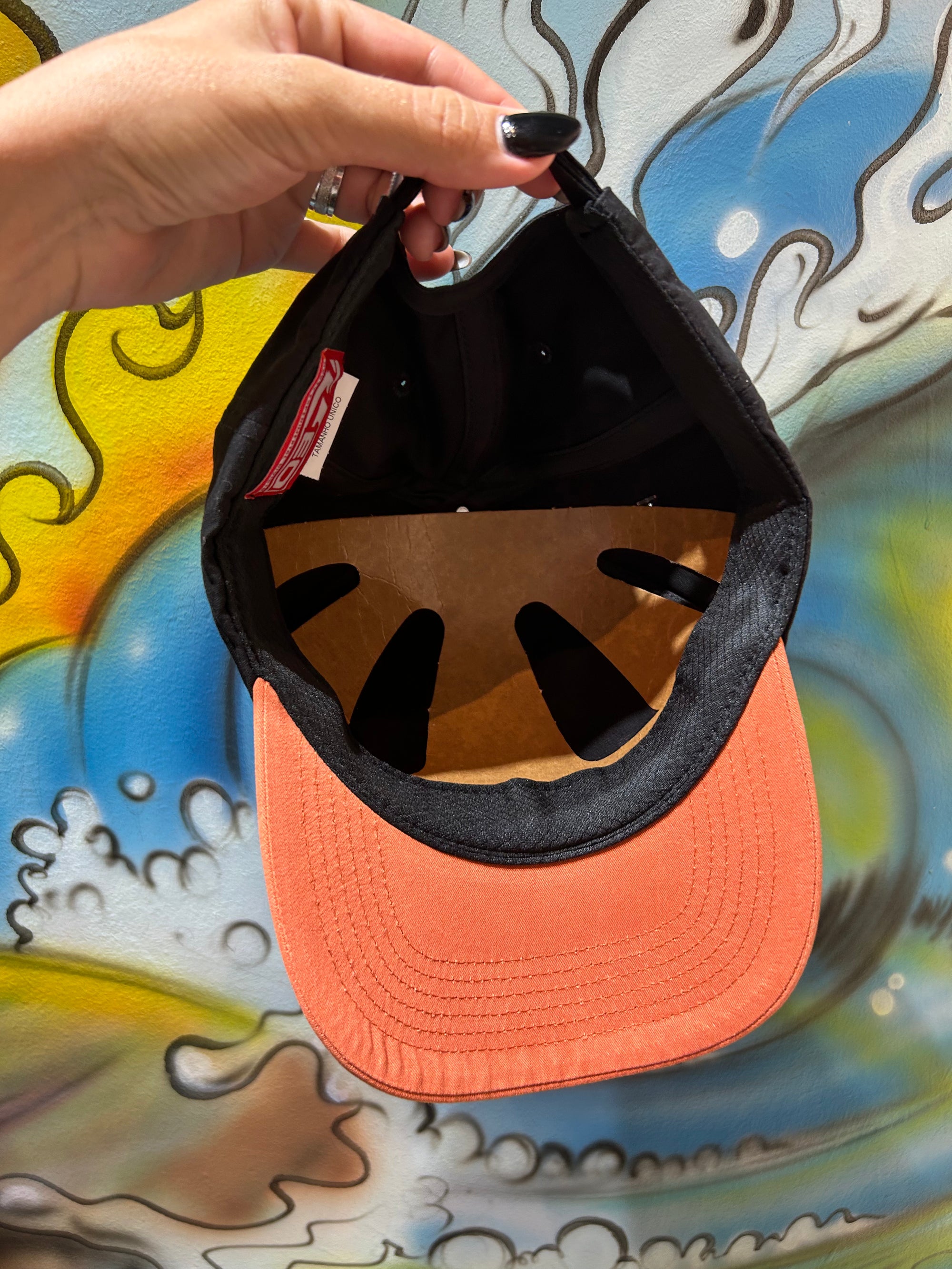 Boné Aba Curva Preto Rusty