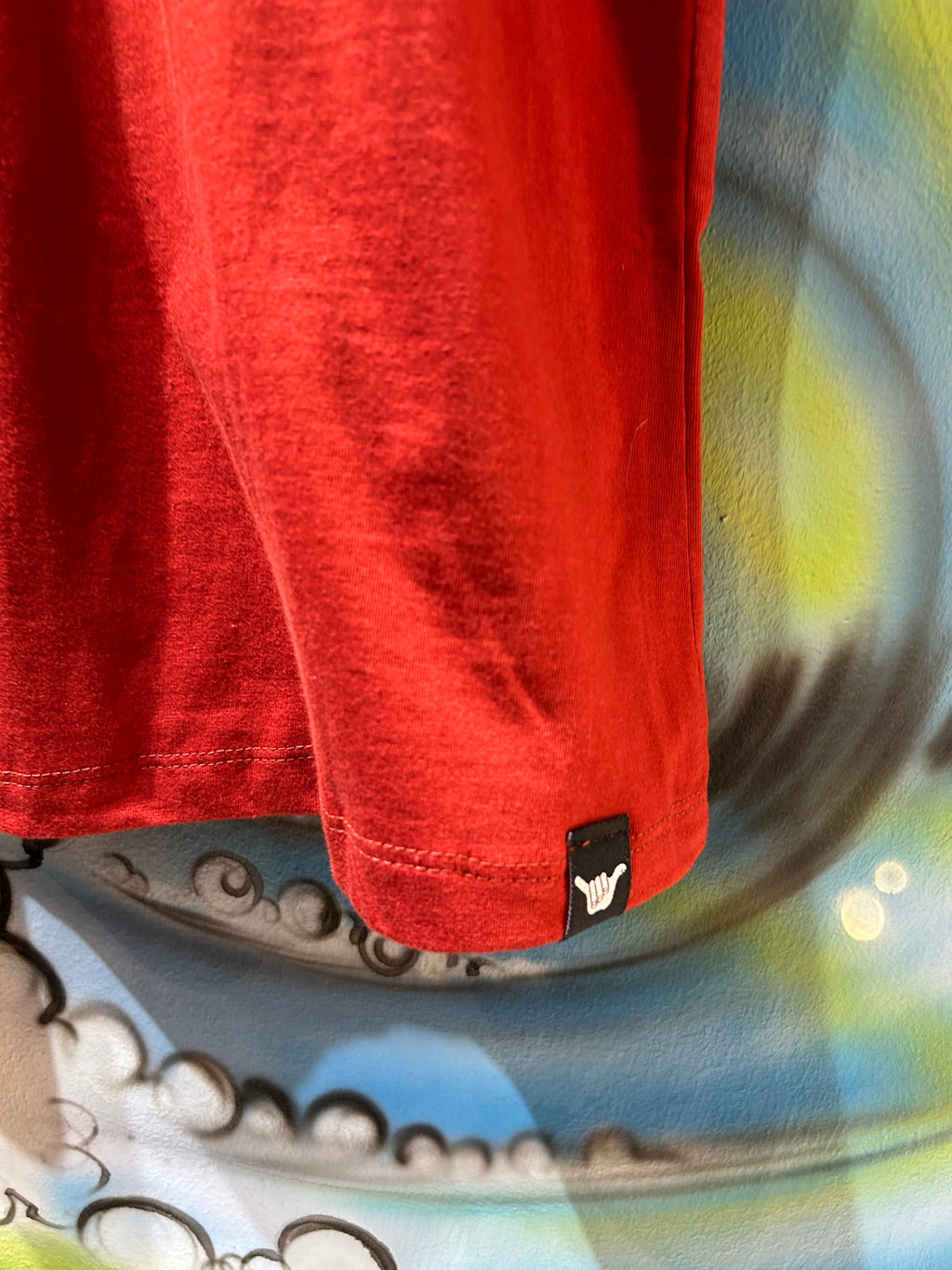 Camiseta Hang Loose chest Vermelha