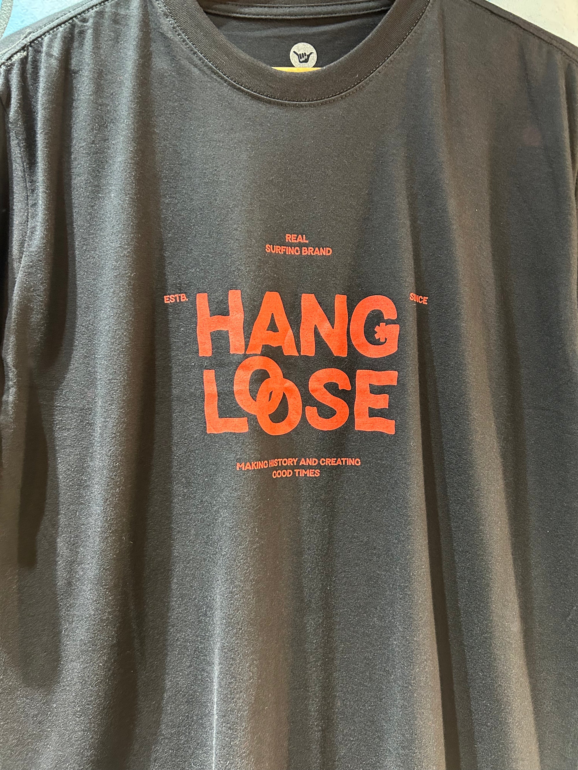Camiseta Hang Loose Chilli  Preta
