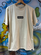 Camiseta Hurley Silk Box Bege