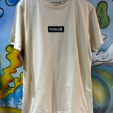Camiseta Hurley Silk Box Bege